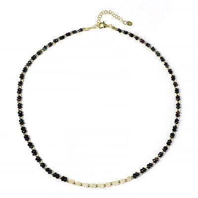 Mezezo Opal Silver Necklace
