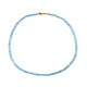 Sky Blue Topaz Silver Necklace
