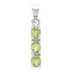 Mozambique Sapphire Silver Pendant
