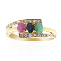 Mozambique Ruby Silver Ring