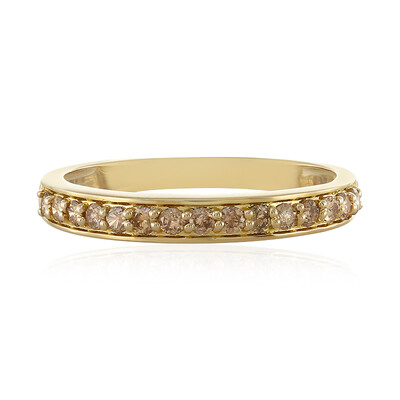 9K I1 Brown Diamond Gold Ring