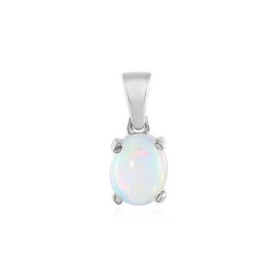 Welo Opal Silver Pendant
