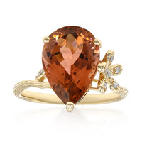 14K Congo Neon Tourmaline Gold Ring (Smithsonian)
