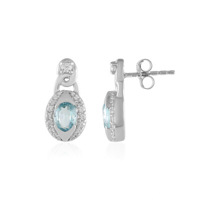 Ratanakiri Zircon Silver Earrings