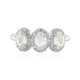 White Sapphire Silver Ring