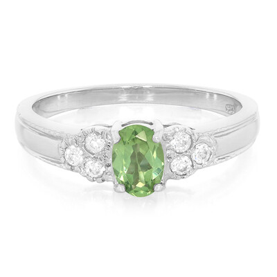 Russian Apatite Silver Ring