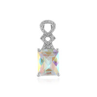 Moonlight Topaz Silver Pendant