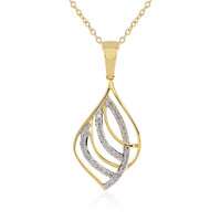 I3 (J) Diamond Silver Necklace