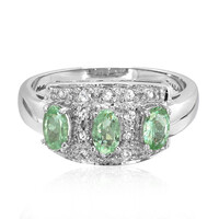 Paraiba Tourmaline Silver Ring