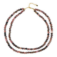 Rhodonite Silver Necklace (Riya)