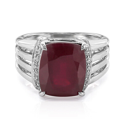 Madagascar Ruby Silver Ring