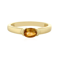 Madeira Citrine Silver Ring