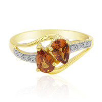 9K Spessartite Gold Ring
