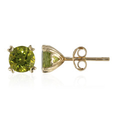 Peridot Silver Earrings