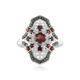 Mozambique Garnet Silver Ring