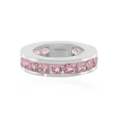 Nigerian Pink Tourmaline Silver Ring (de Melo)