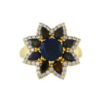 Mezezo Opal Silver Ring
