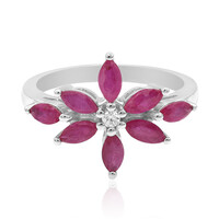 Madagascar Ruby Silver Ring