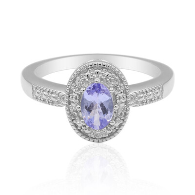 Tanzanite Silver Ring