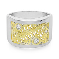 Zircon Silver Ring