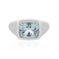 Sky Blue Topaz Silver Ring