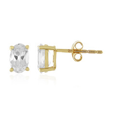 9K Zircon Gold Earrings