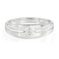 White Topaz Silver Ring