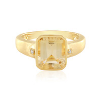 Citrine Silver Ring