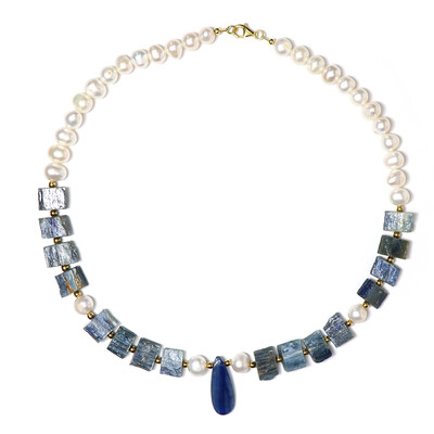Kyanite Silver Necklace