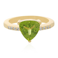 Peridot Silver Ring
