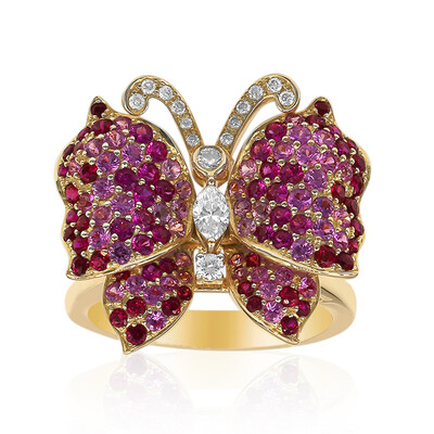 18K SI2 (H) Diamond Gold Ring (Estée Collection)