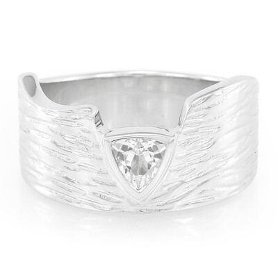 Glacier Topaz Silver Ring