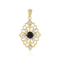 Mezezo Opal Silver Pendant (Adela Silber)