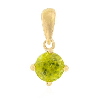 9K Sphene Gold Pendant