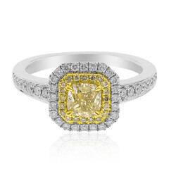 18K SI2 Yellow Diamond Gold Ring (CIRARI)