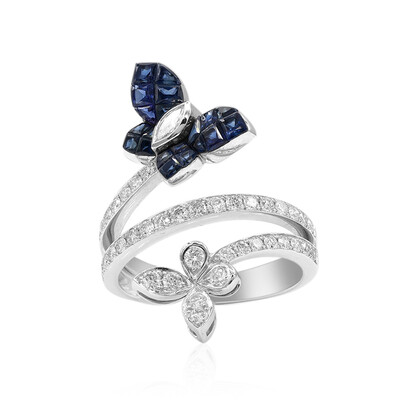 18K SI2 (H) Diamond Gold Ring (Estée Collection)