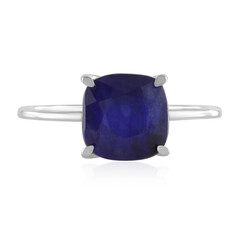 9K Madagascar Blue Sapphire Gold Ring