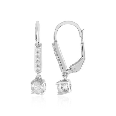 Zircon Silver Earrings