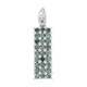 Fancy Diamond Silver Pendant