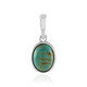 Tyrone Turquoise Silver Pendant