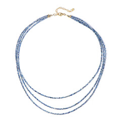 Nepal Kyanite Silver Necklace
