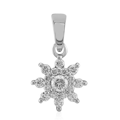 14K IF (D) Diamond Gold Pendant (Annette)