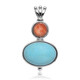 Turquoise Silver Pendant