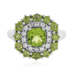Peridot Silver Ring