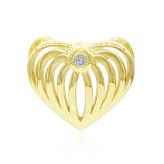 I1 (G) Diamond Silver Pendant