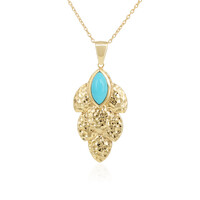 Sleeping Beauty Turquoise Silver Necklace