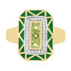 Peridot Silver Ring