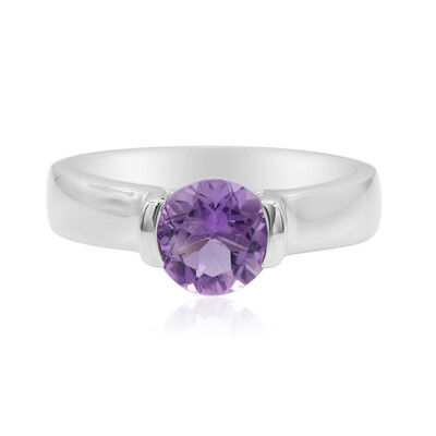 Amethyst Silver Ring