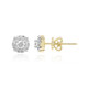 9K SI1 (G) Diamond Gold Earrings (Annette)