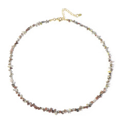 Fancy Diamond Silver Necklace